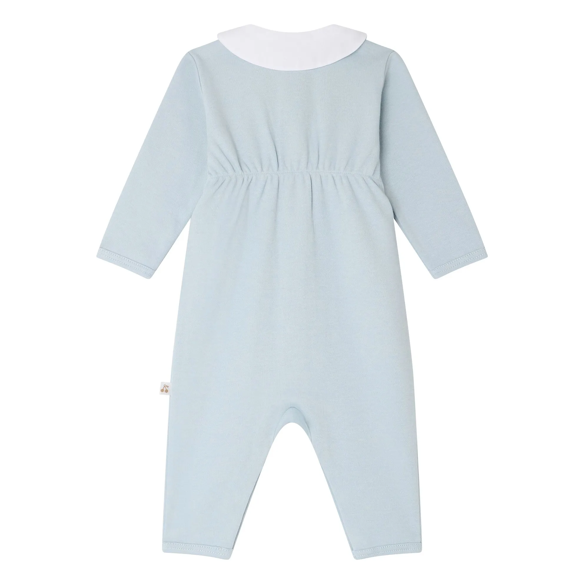 Pyjama Anton Coton Bio | Bleu ciel- Image produit n°2