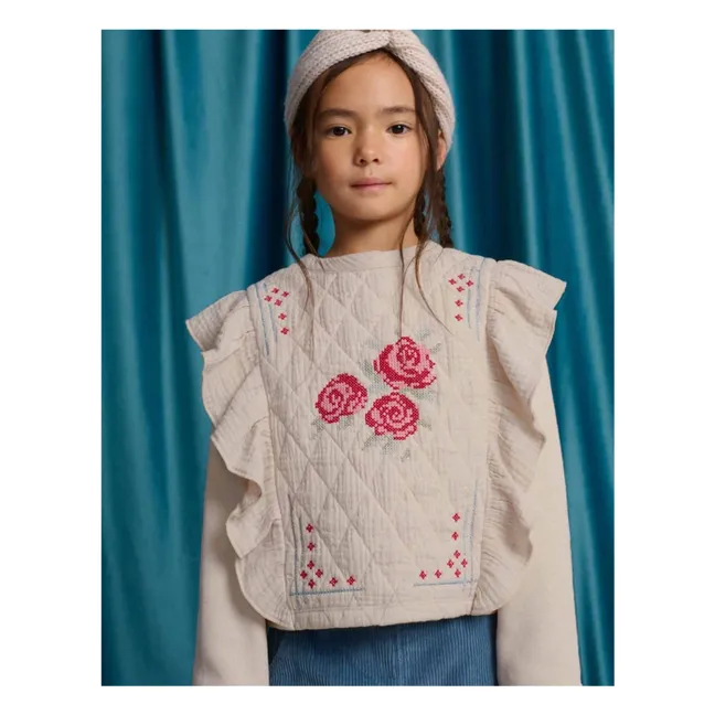 Sweat Volants Rosamund | Beige
