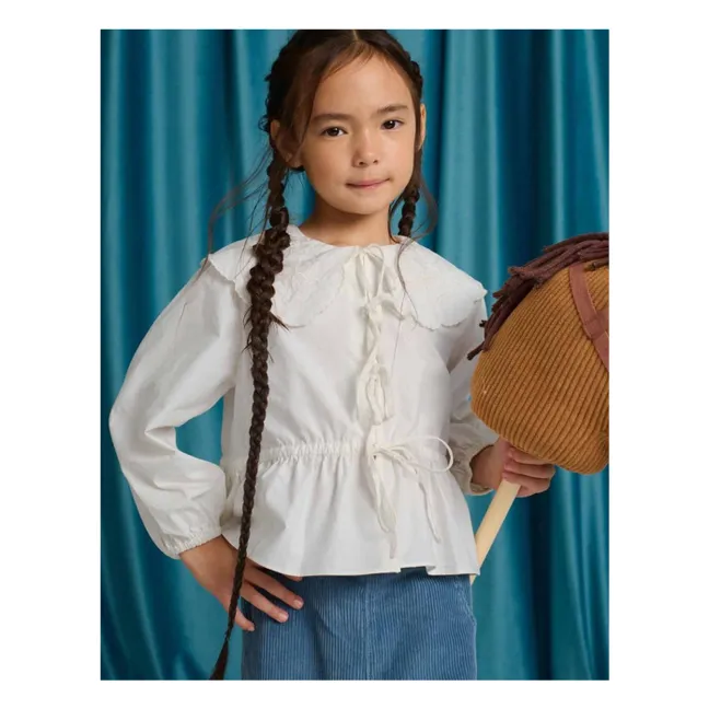 Blouse Nœuds Mercedes | Ecru