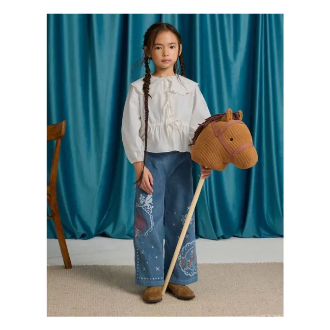 Blouse Nœuds Mercedes | Ecru