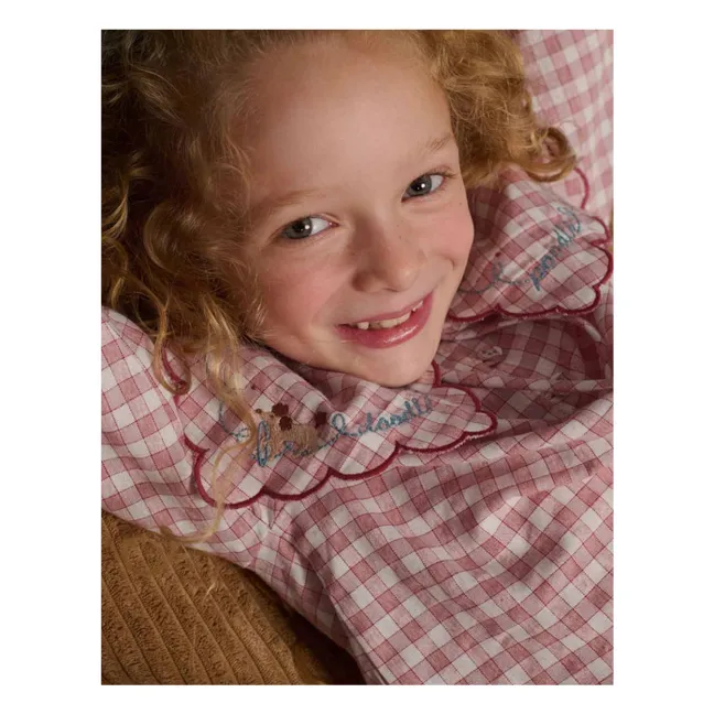 Blouse Gracia Carreaux | Rouge