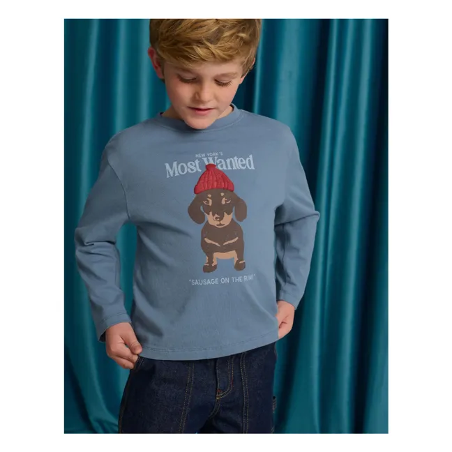 T-shirt Myron Most Wanted | Bleu