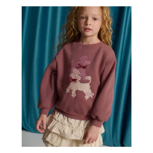Sweat Ethel Chiens | Vieux Rose