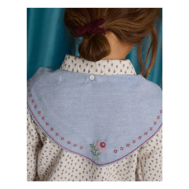 Chemise avec Foulard Amovible Muriel | Ecru