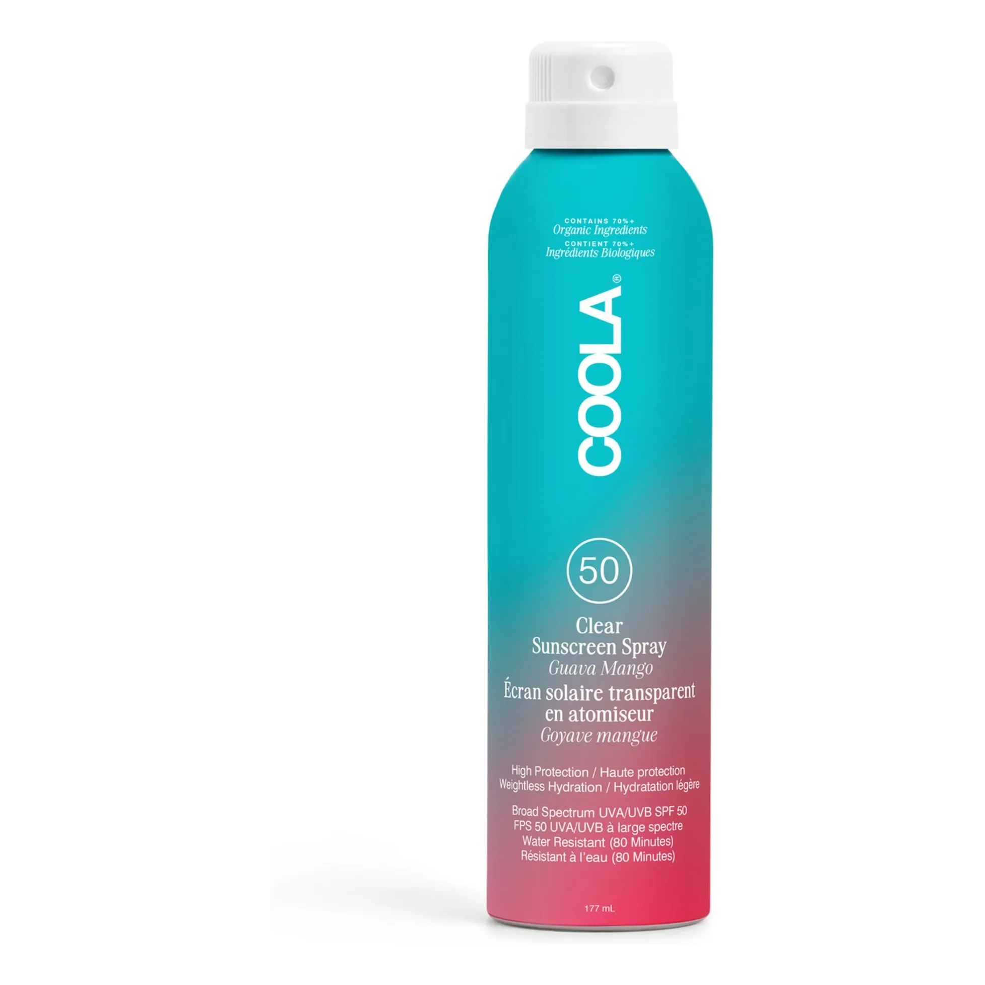 Spray solaire transparent Guava Mango SPF 50 - 177ml- Image produit n°0