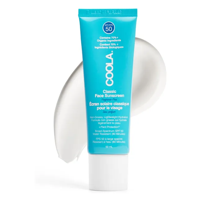 Crema solar facial sin perfume SPF50 - 50ml