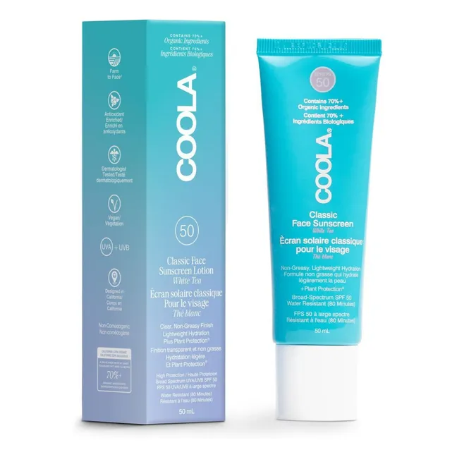 Crema Solar Facial Té Blanco SPF50 - 50ml