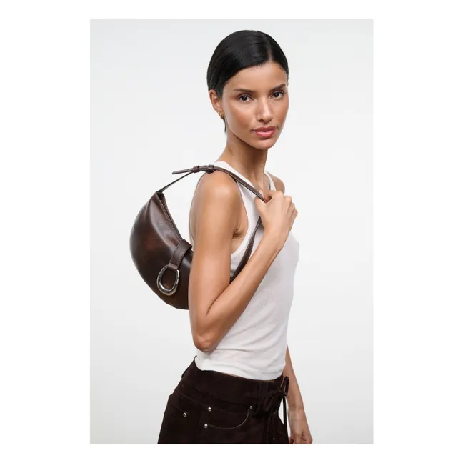Sac Harlow Crescent Cuir | Café
