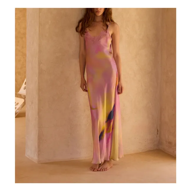 Robe Pera Soie | Rose