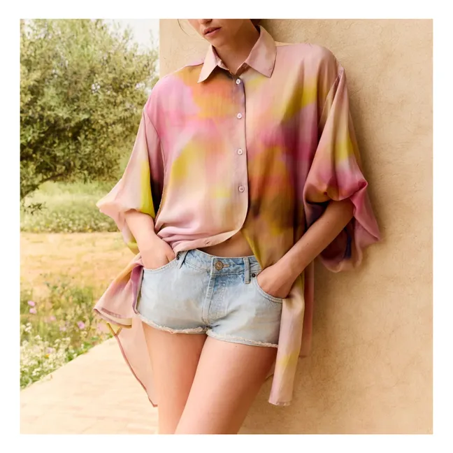 Chemise Reini Soie | Rose