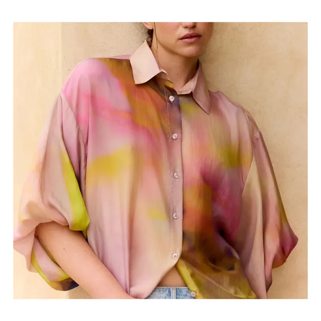 Chemise Reini Soie | Rose