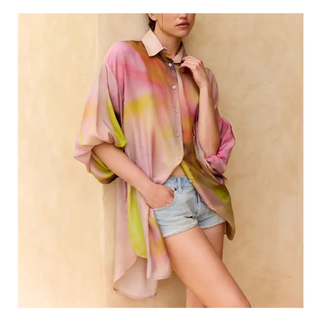 Chemise Reini Soie | Rose