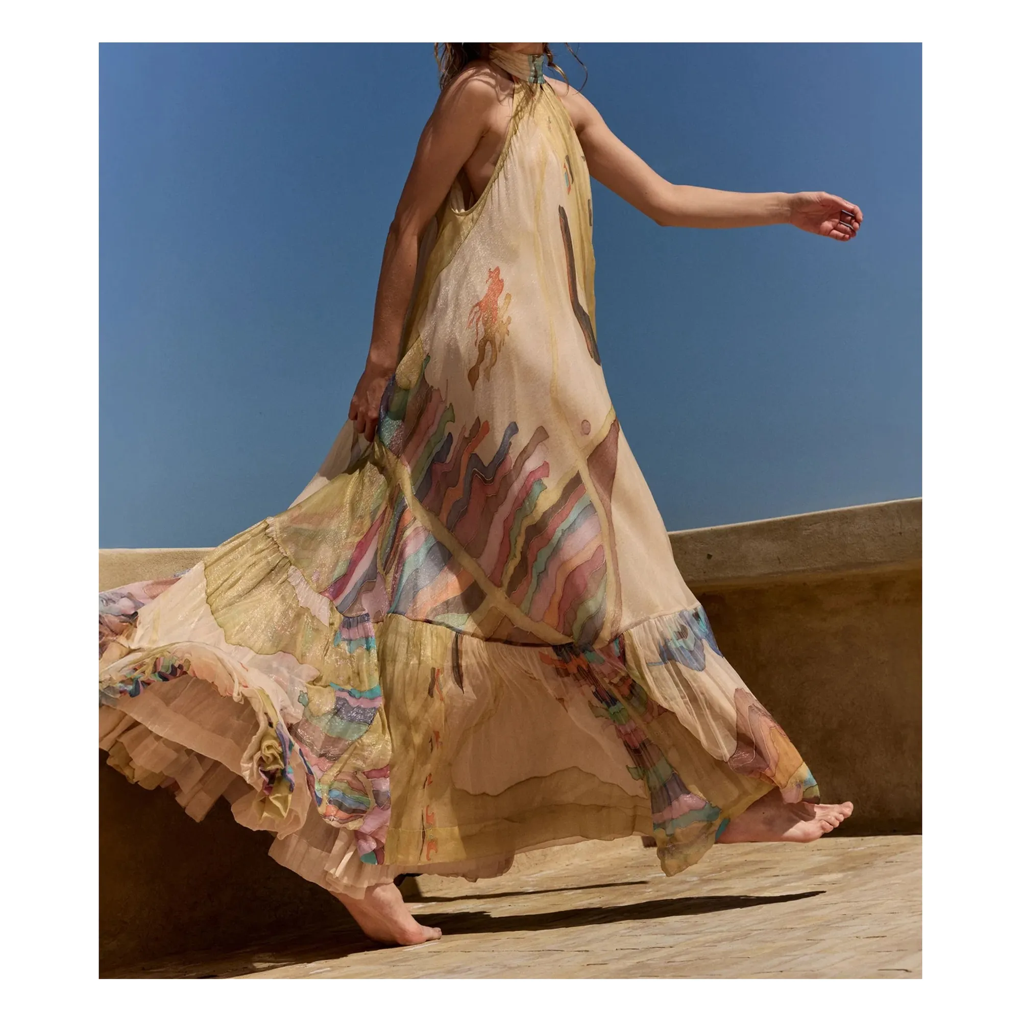 Robe Malar | Beige- Image produit n°8