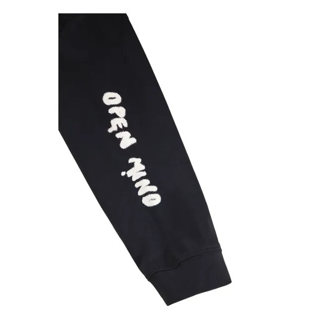 Camiseta de algodón ecológico Rube | Negro