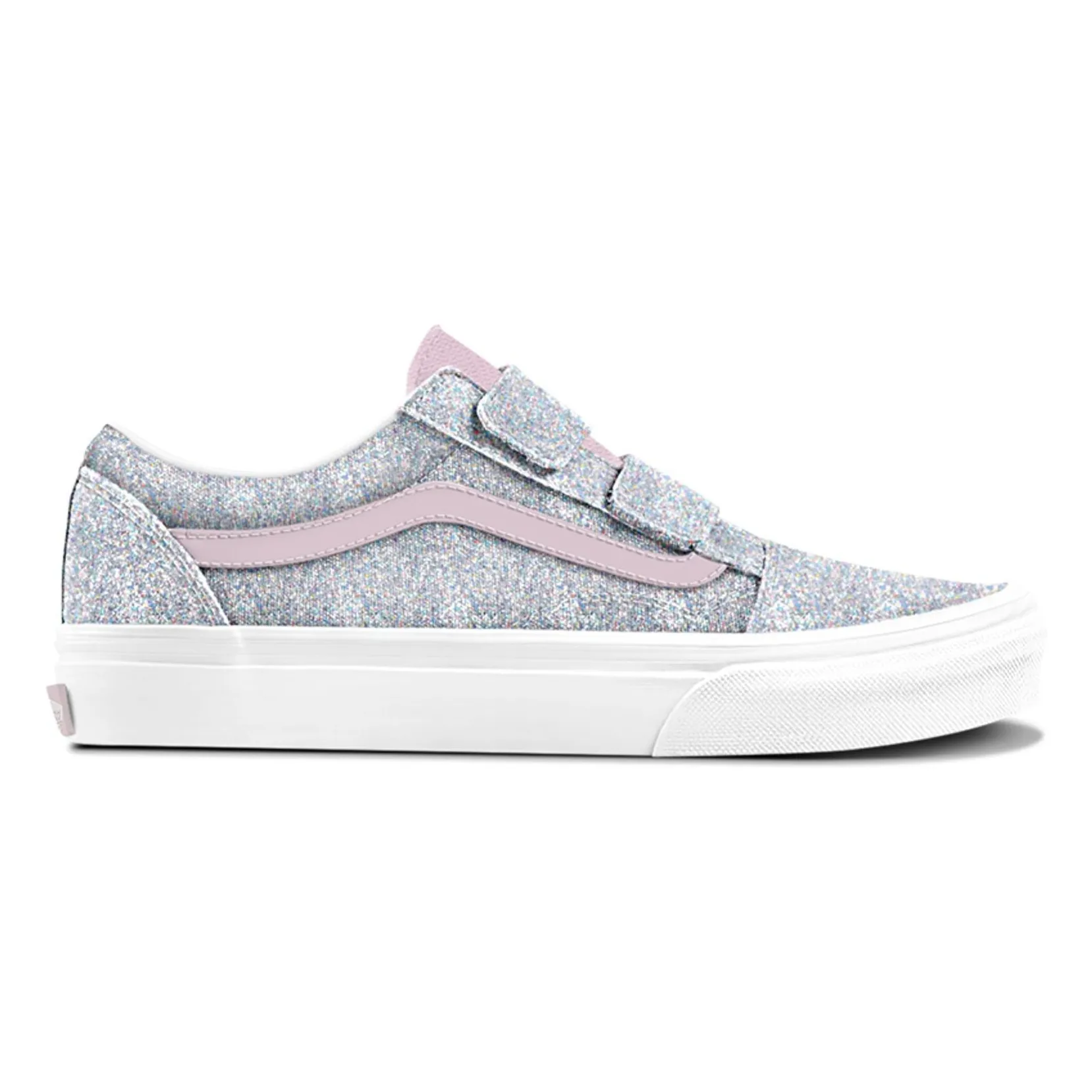 Baskets Scratchs Old Skool V Glitter  | Argenté- Image produit n°0