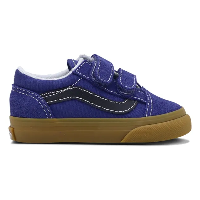 Baskets Scratchs Old Skool V Gum | Bleu nuit