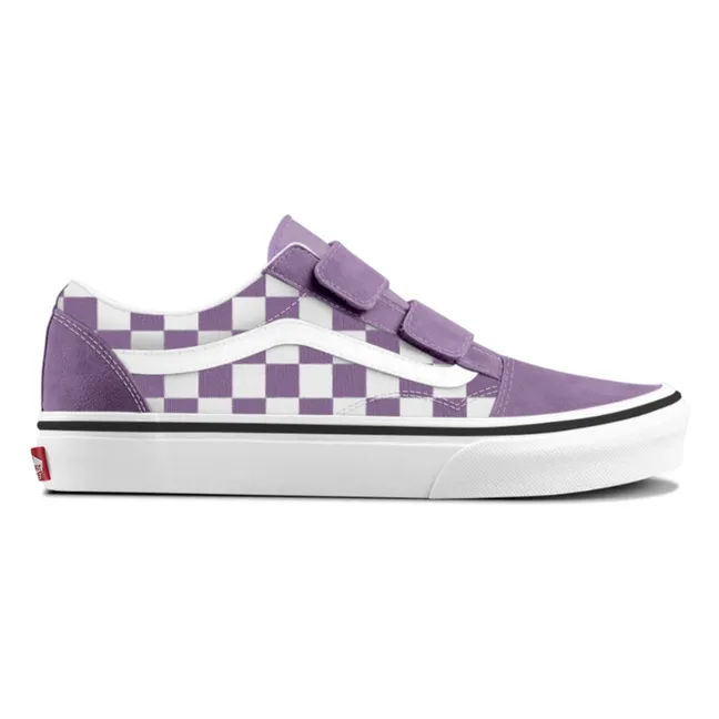 Baskets Scratchs Old Skool V Color Theory Carreaux | Violet