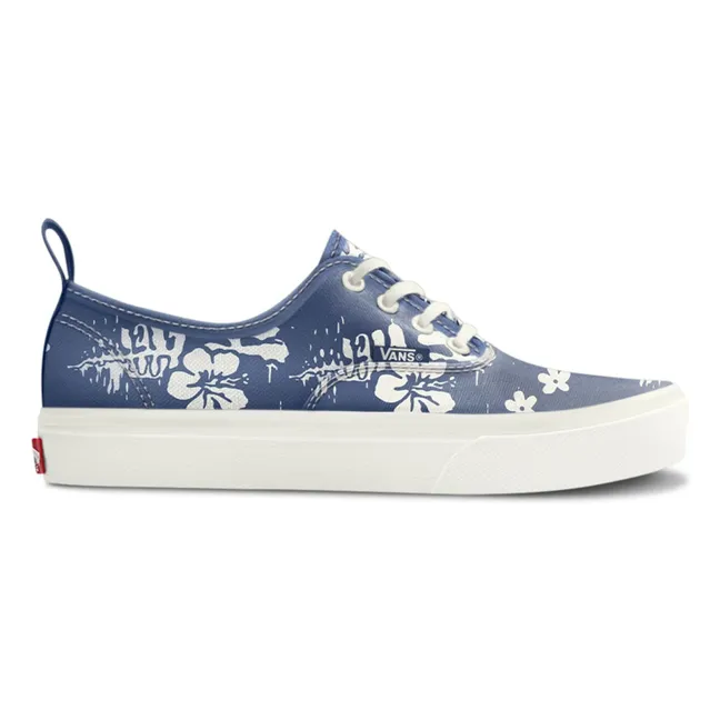 Baskets Lacets Authentic Elastic Dentelle | Bleu Acier