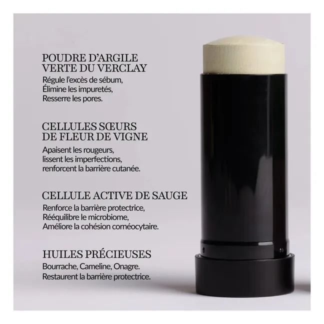 Masque soin détoxifiant | Vert argile