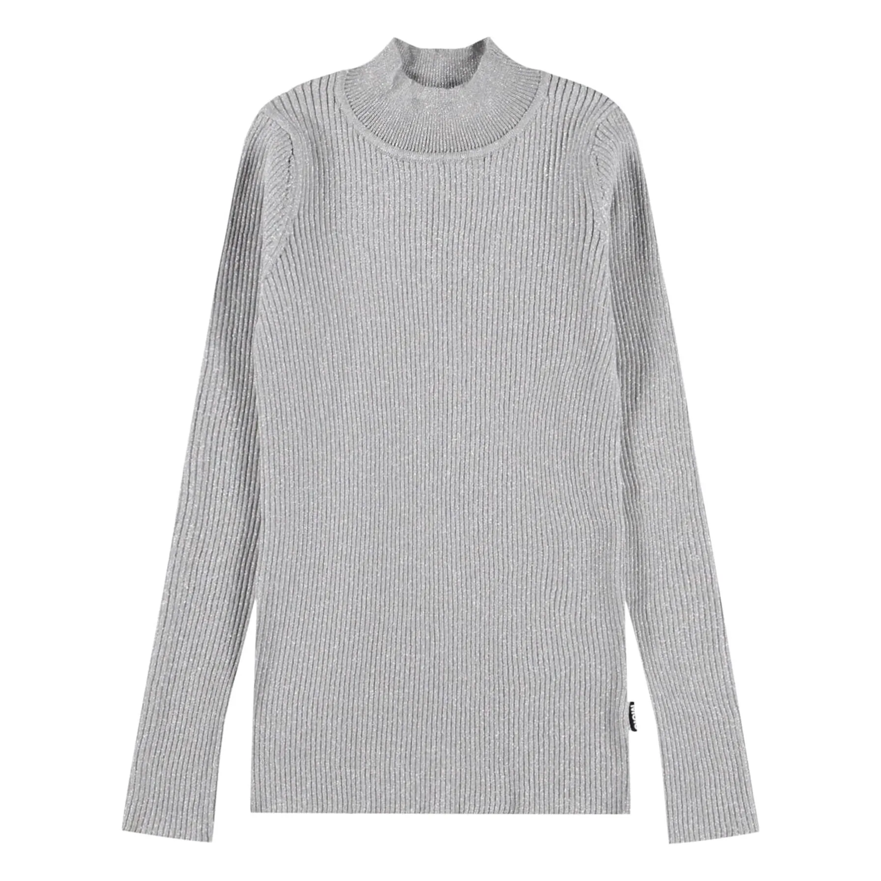 Molo Silver Ginevra Organic Cotton Turtleneck