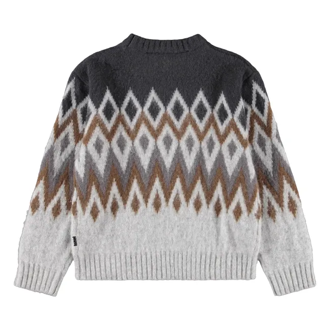 Pull Baes Nordic Laine | Gris