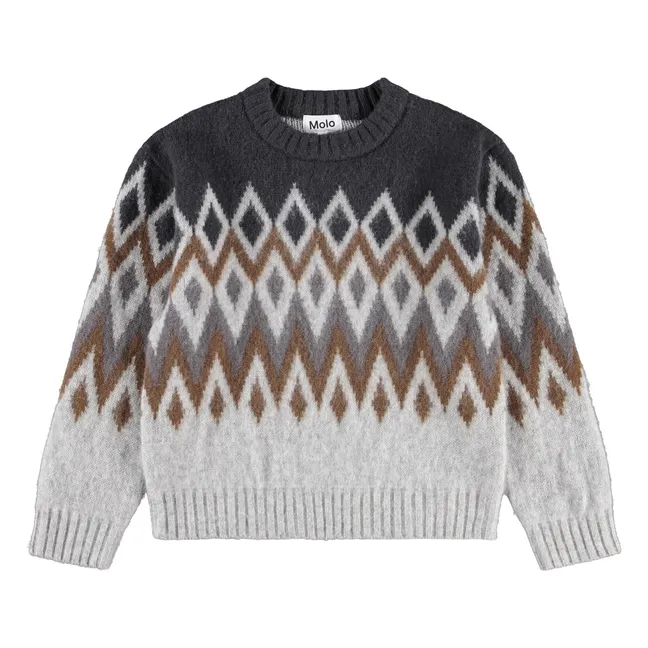 Baes Nordic Wool Sweater | Grey