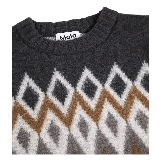 Baes Nordic Wool Sweater | Grey