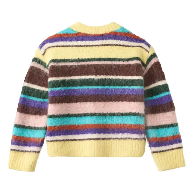 Bruttus Striped Vest | Yellow