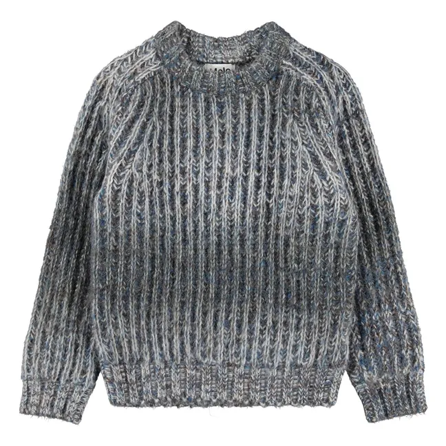 Pull Bosse Dégradé | Gris anthracite