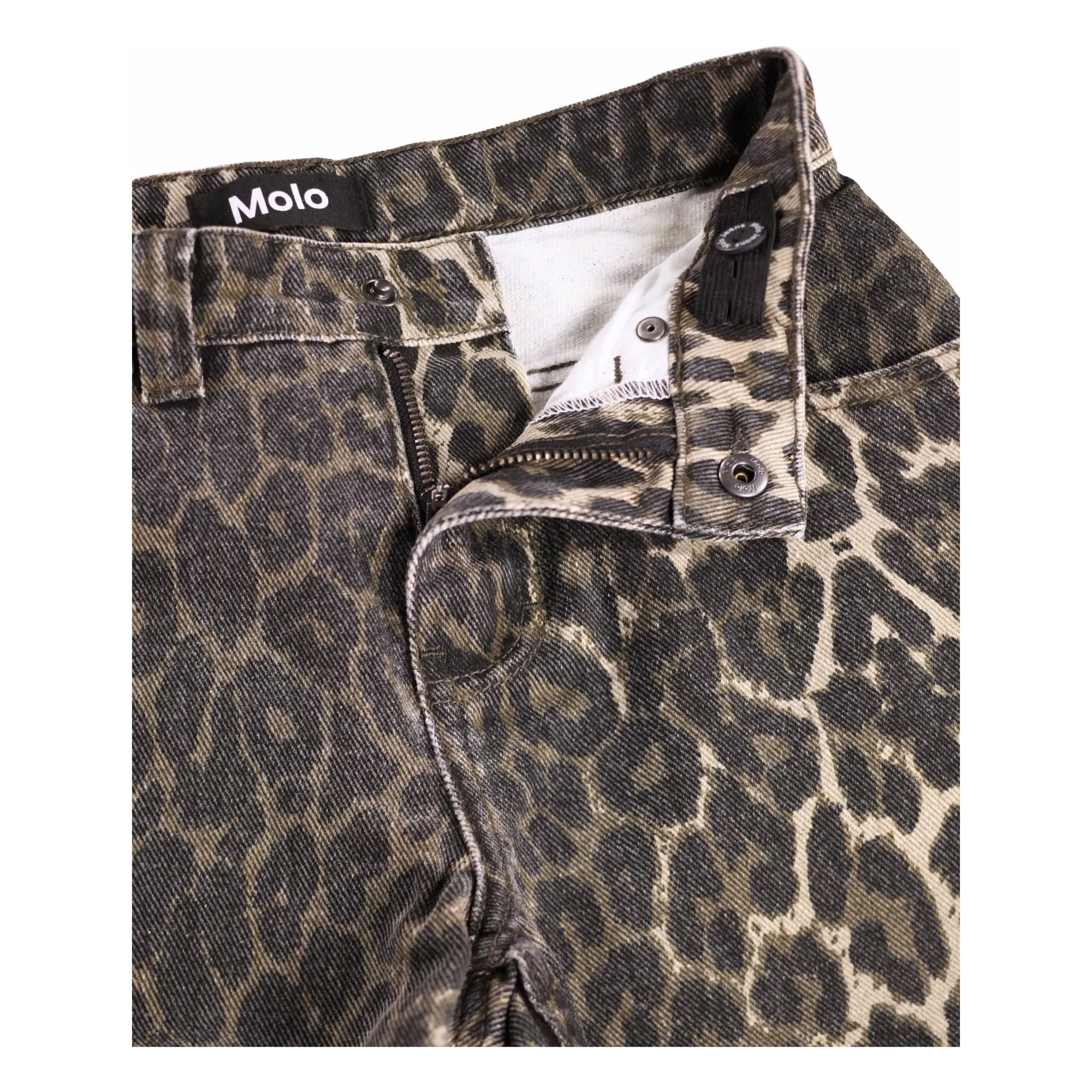 Jean Aska Leopard  | Marron- Image produit n°3