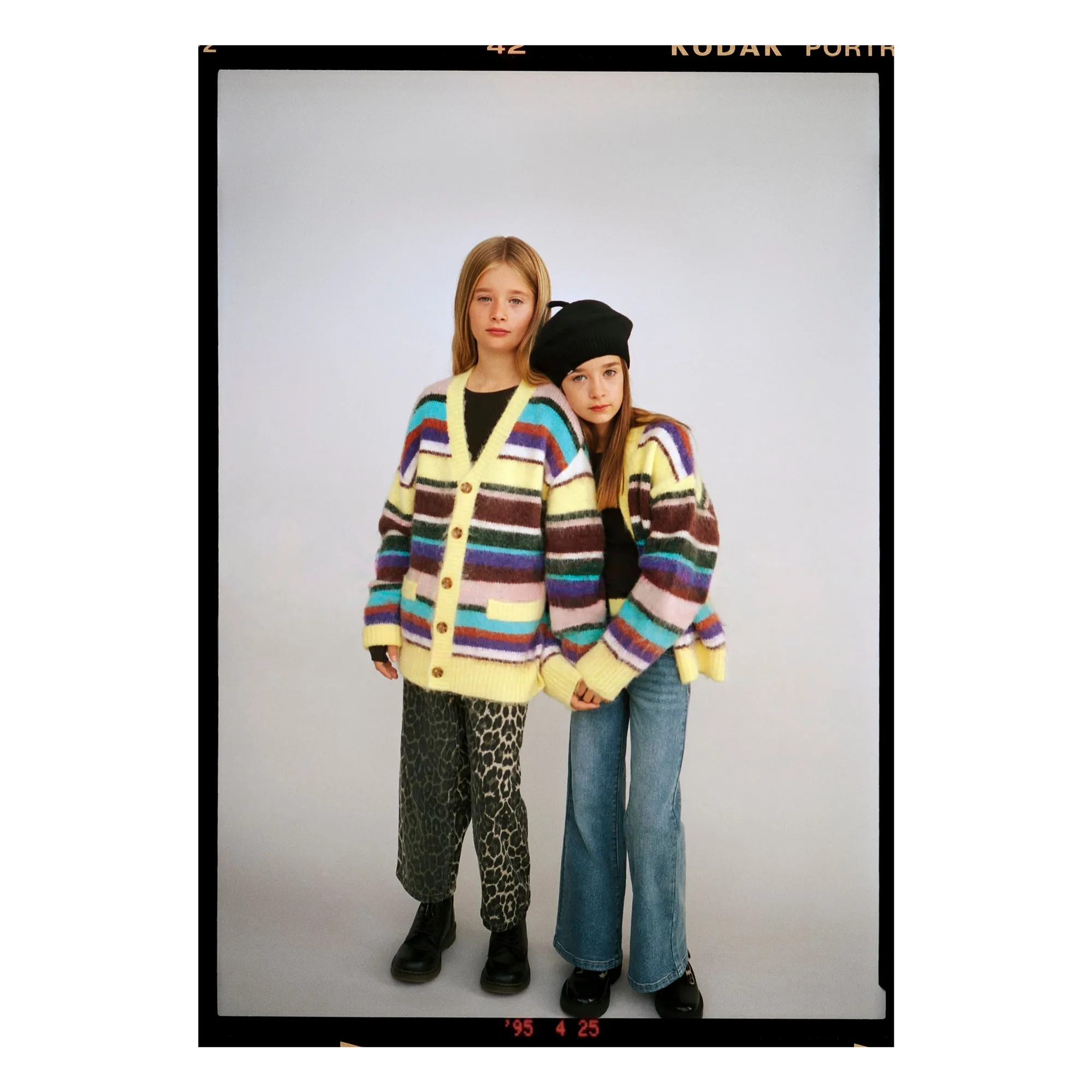 Gilet Bruttus Rayé | Jaune- Image produit n°2