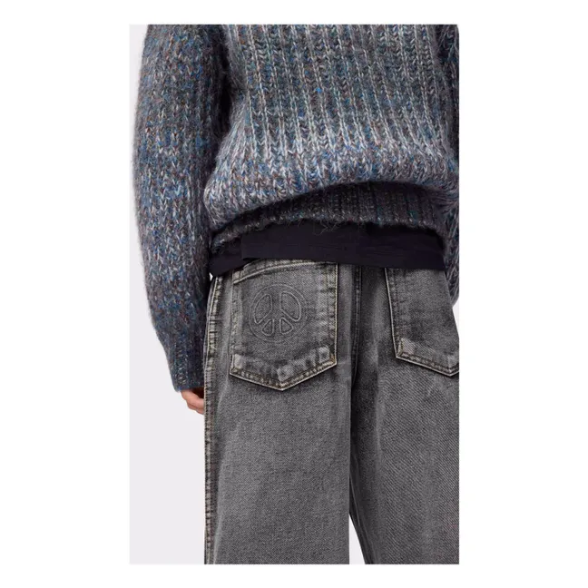Pull Bosse Dégradé | Gris anthracite