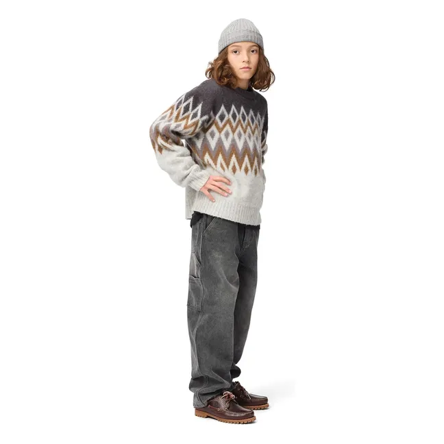 Baes Nordic Wool Sweater | Grey