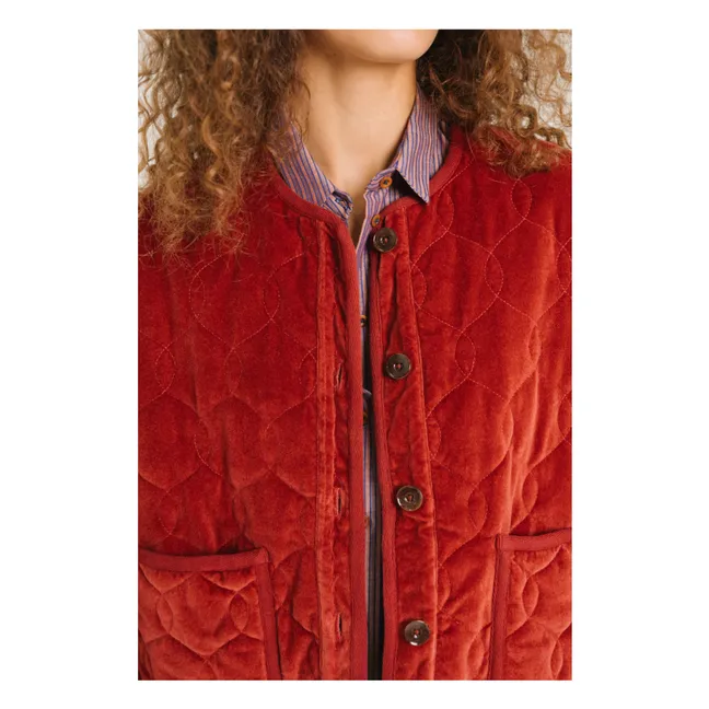 Veste Matelassée Baya | Terracotta