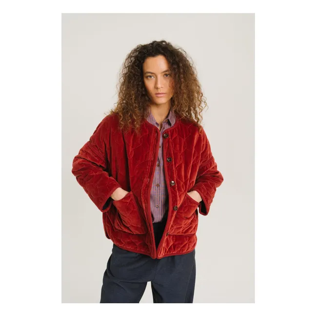 Veste Matelassée Baya | Terracotta