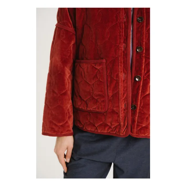 Veste Matelassée Baya | Terracotta