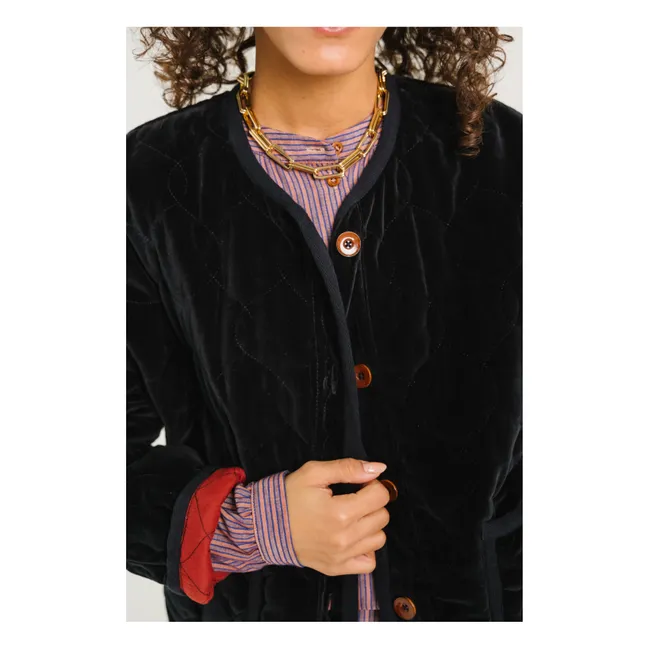 Veste Matelassée Baya | Bleu