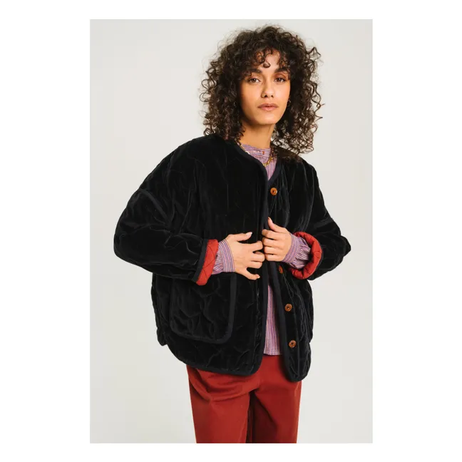 Veste Matelassée Baya | Bleu