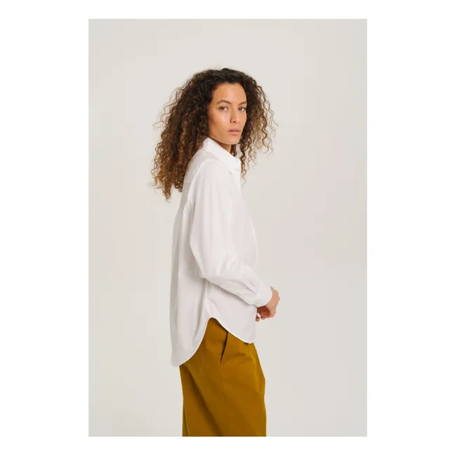 Chemise Sophie Popeline | Blanc
