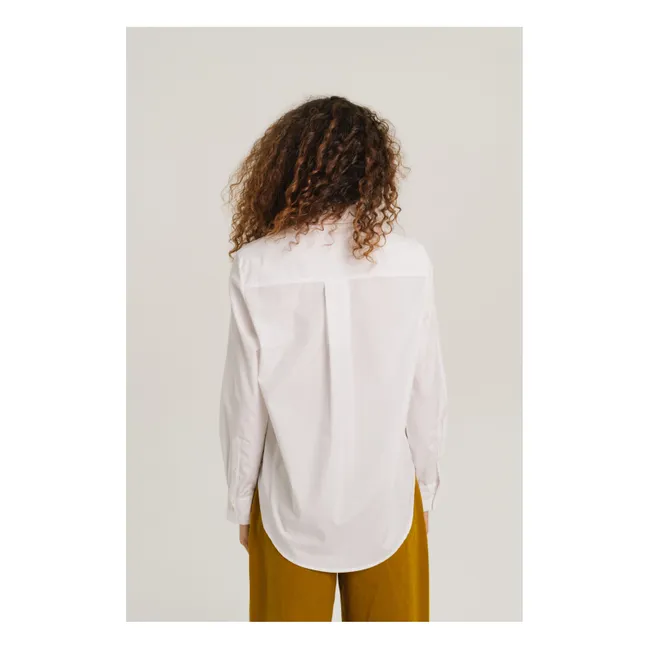 Chemise Sophie Popeline | Blanc
