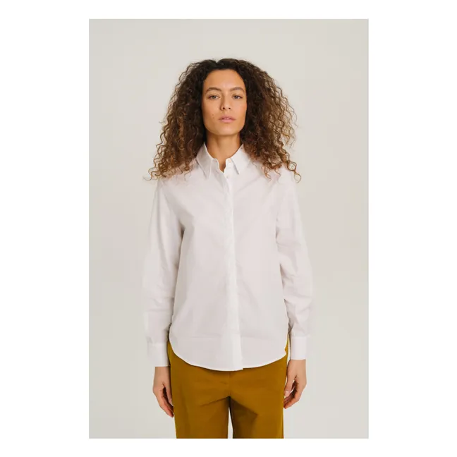 Chemise Sophie Popeline | Blanc