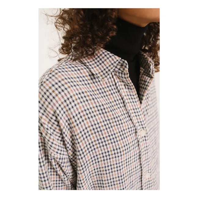 Chemise Linetta Coton Gratté | Gris