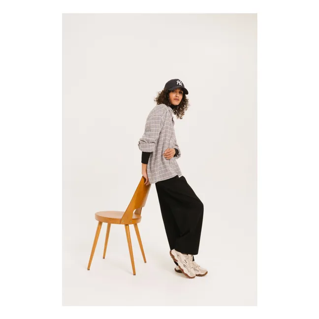 Chemise Linetta Coton Gratté | Gris