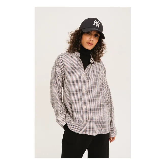 Chemise Linetta Coton Gratté | Gris