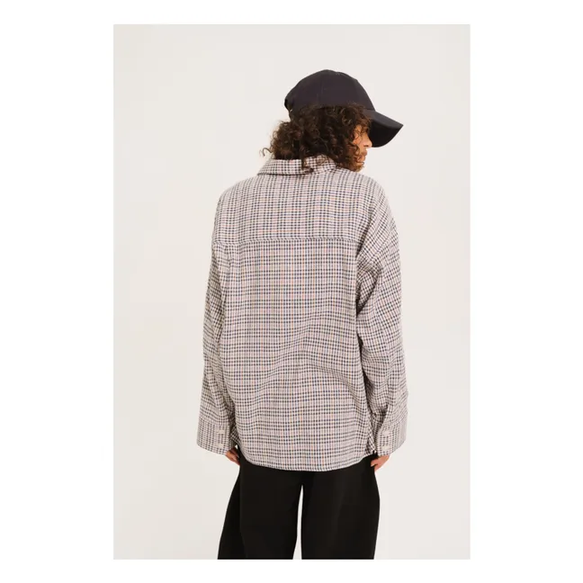 Chemise Linetta Coton Gratté | Gris