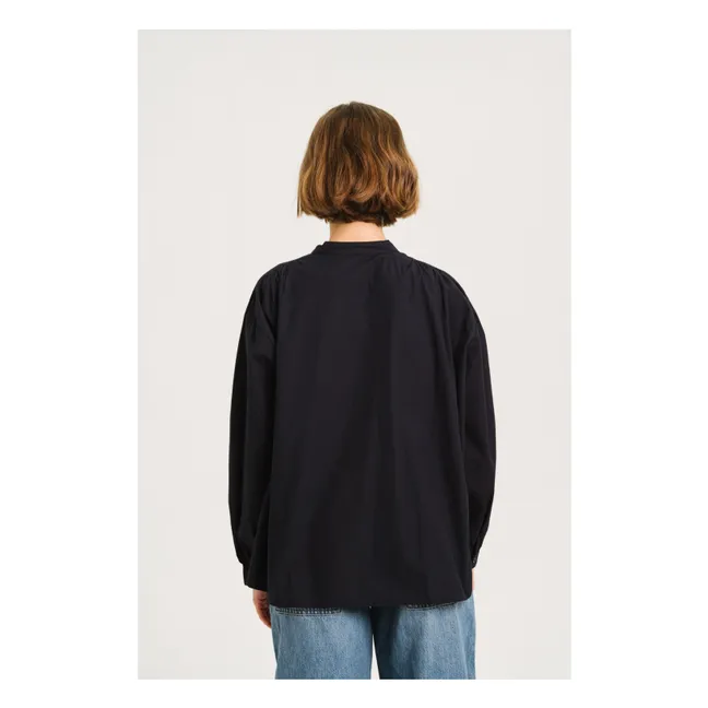 Blouse Ella Broderies | Bleu