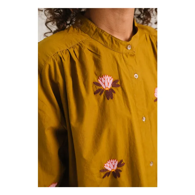 Blouse Ella Broderies | Vert