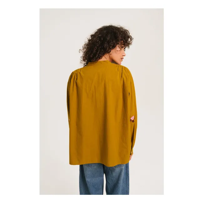 Blouse Ella Broderies | Vert