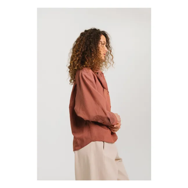 Chemise Foulard Charlie | Rouge