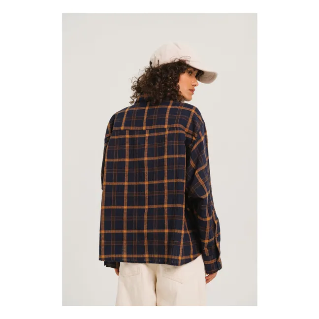 Chemise Foulard Charlie | Bleu marine
